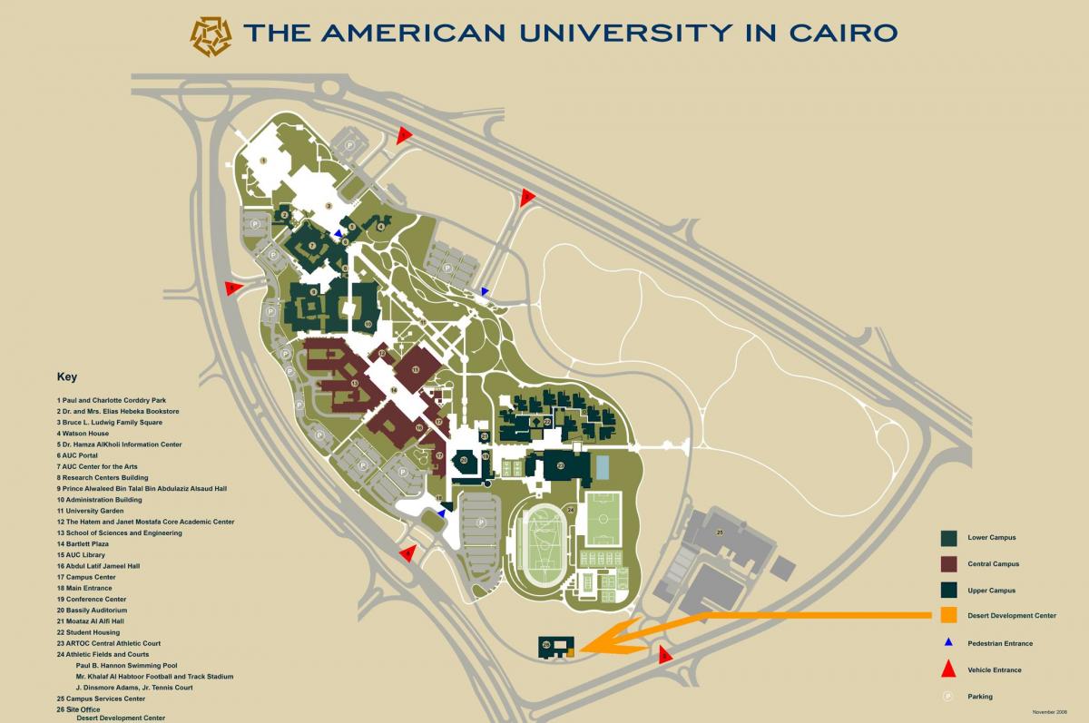 Harta asc new cairo campus