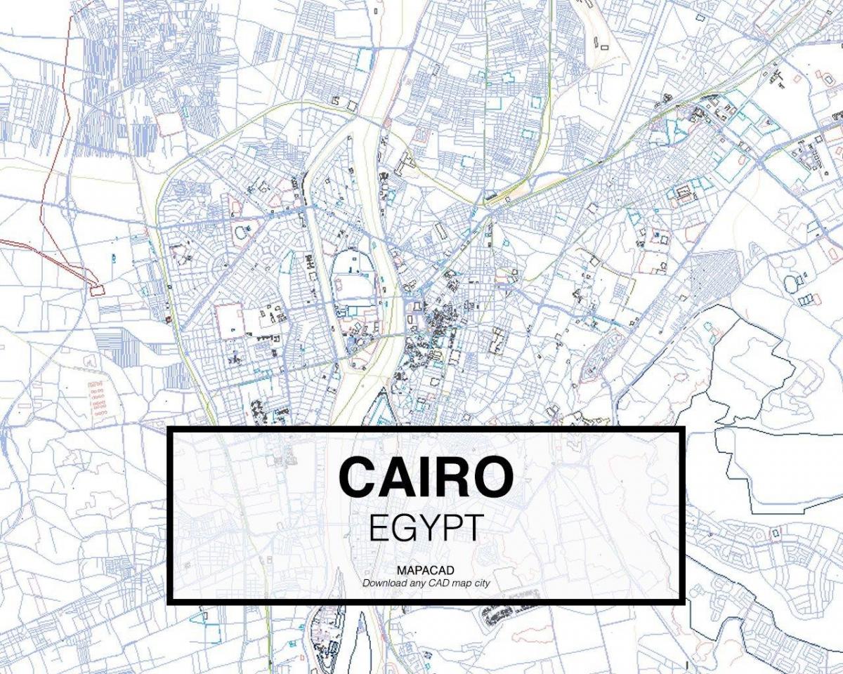 Harta cairo dwg