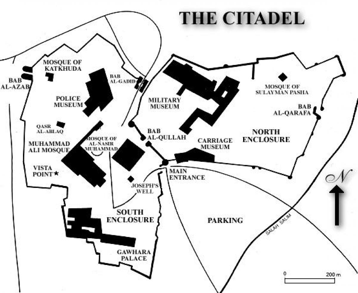 Harta cairo citadel