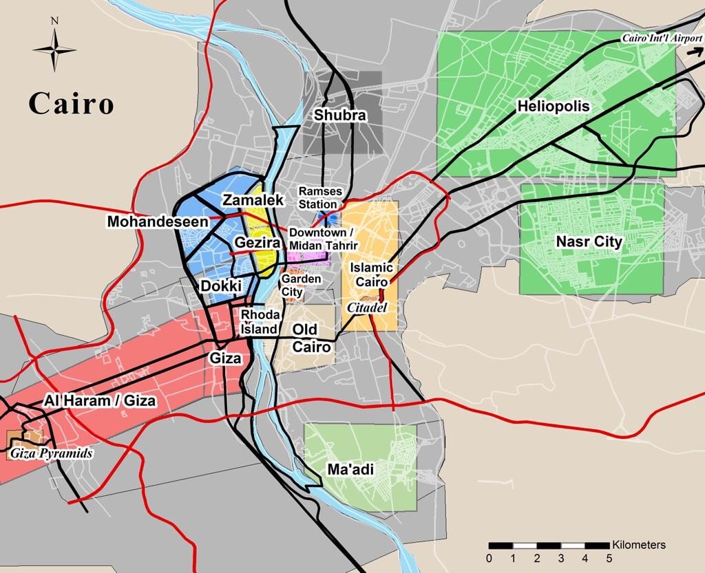 Harta dokki cairo
