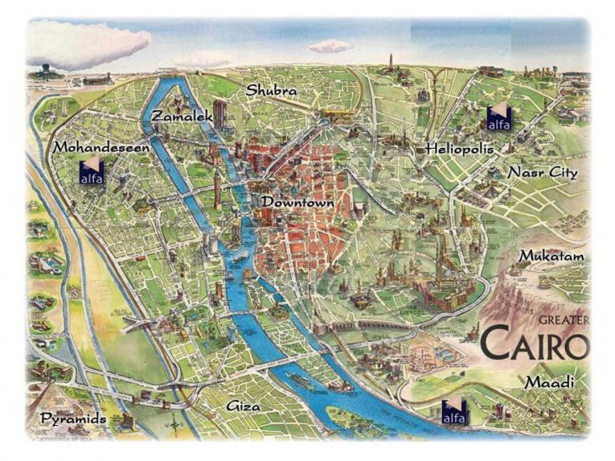 Harta mohandeseen cairo