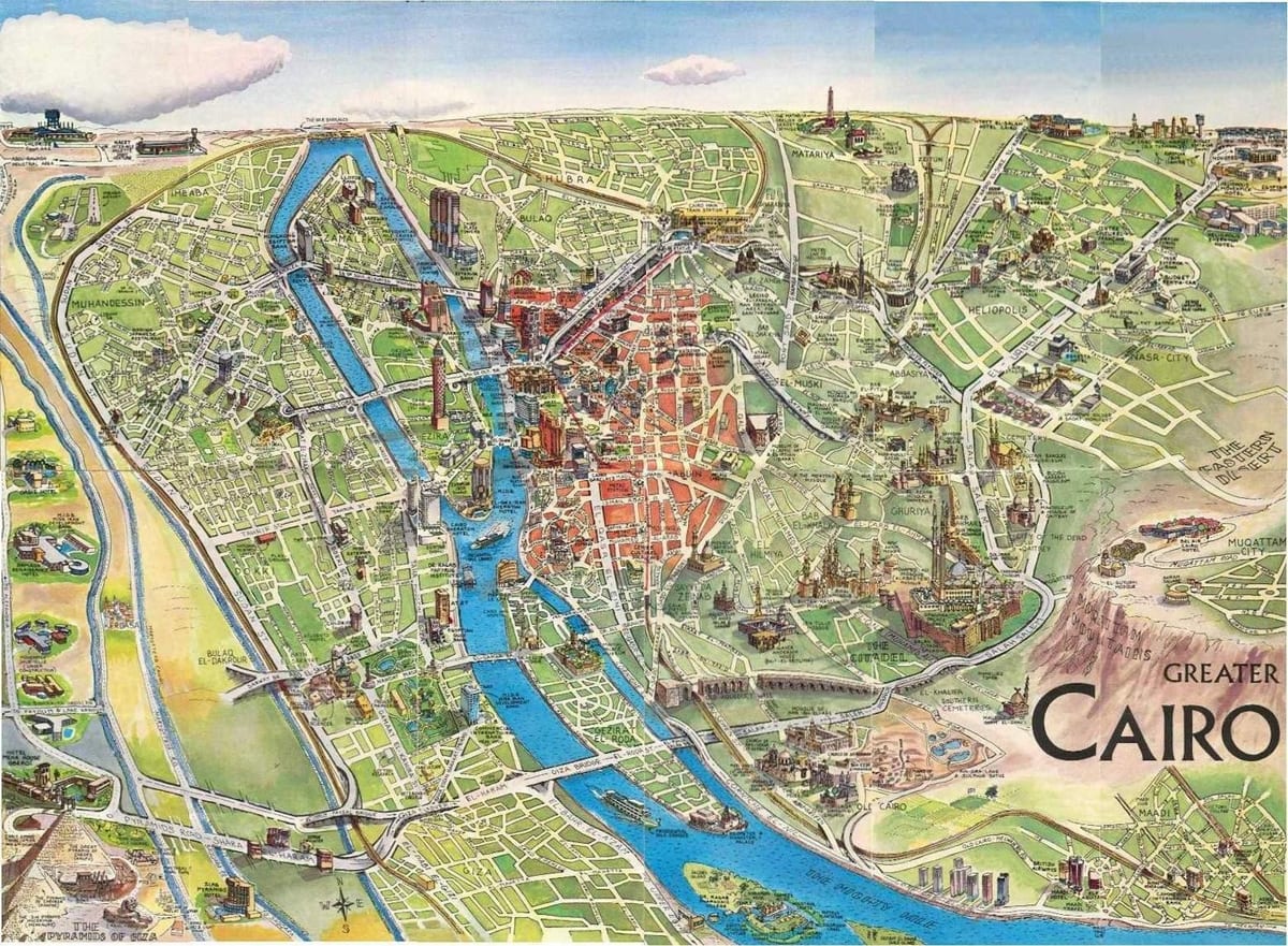 Harta old cairo