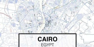 Harta cairo dwg