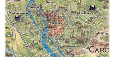 Harta mohandeseen cairo