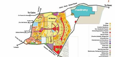New cairo compuși hartă